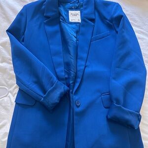 Abercrombie & Fitch Blue Blazer